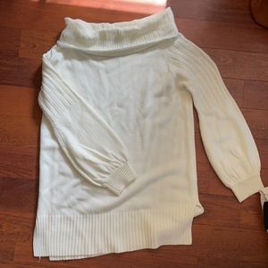 Off the shoulder sweater